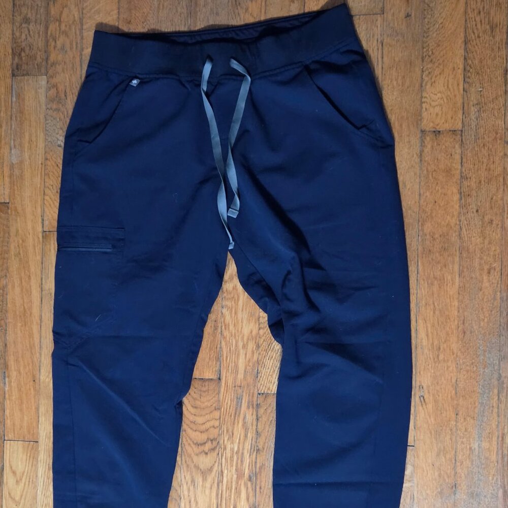 Womens figs zamora joggers, medium, blue